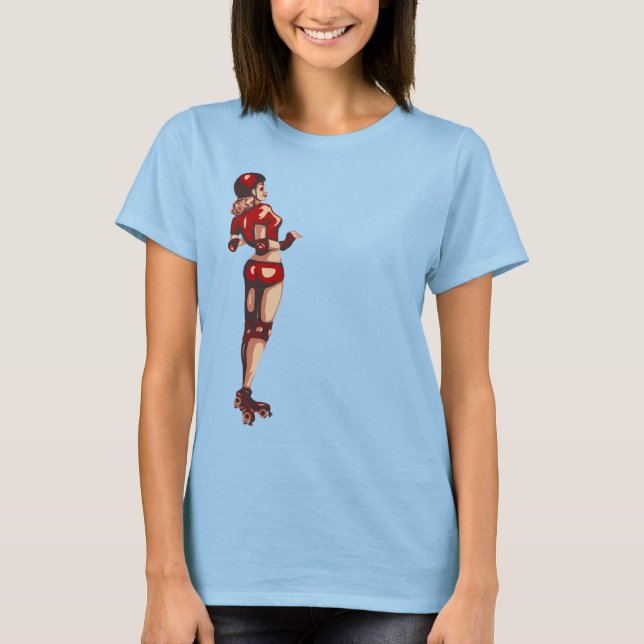 T-shirt Tête fillette (Devant)
