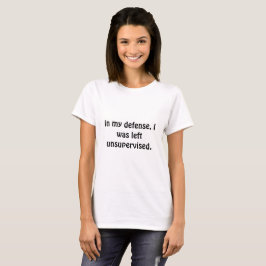 T-shirt Tête non surveillée