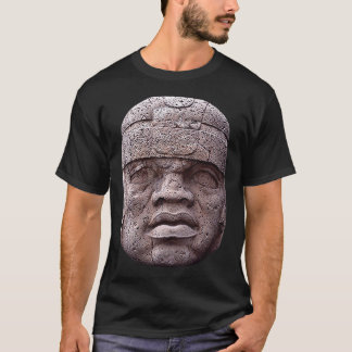 T-shirt tête Olmec