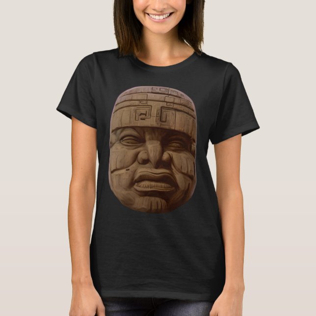 T-shirt Tête Olmec (Devant)