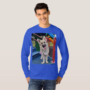T-shirt Tête penchée heureuse