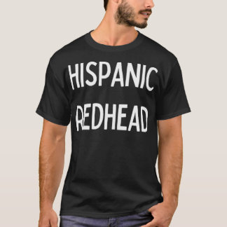 T-shirt Tête rouge hispanique graphique amusante