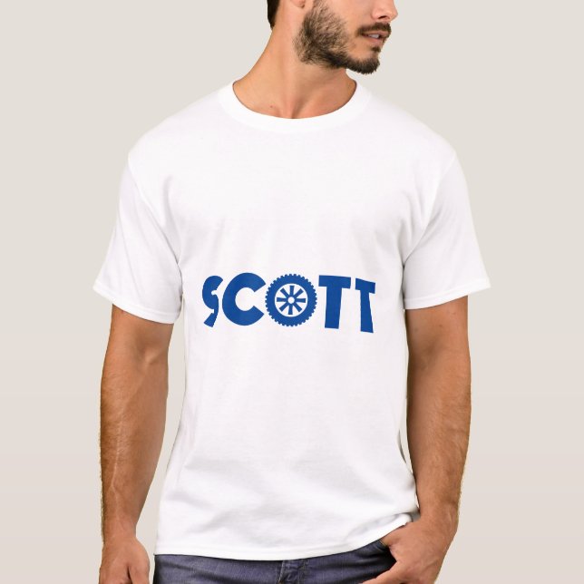 T-shirt Tête Scott Petrol (Devant)