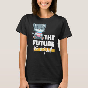 T-shirt Tête Transgenre Chat Accrocher le transgenre Enten