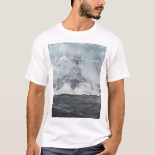 T-shirt Têtes de capot pour Bismarck 23rdMay 1941. 2014