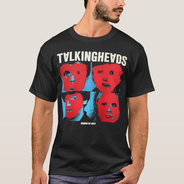 T-shirt Têtes De Discussion - Restez Dans La Légère Classi (Devant)