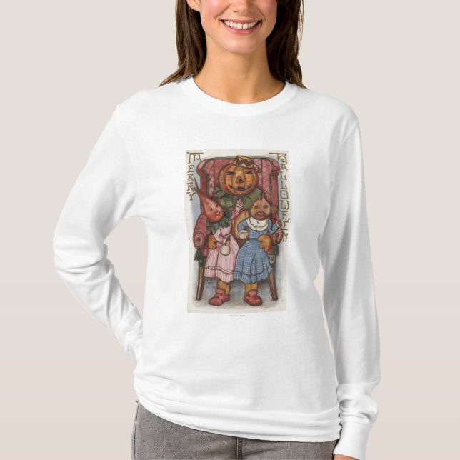 T-shirt Têtes de Halloween GreetingTurnip (Devant)
