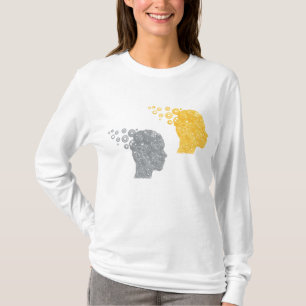 T-shirt Têtes de roue dentée de puissance cérébrale Steamp