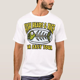 T-shirt Têtes et riz de poissons