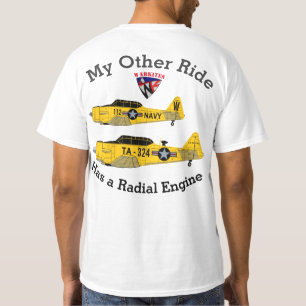 T-shirt Texan de Warkites T-6 "mon autre tour "
