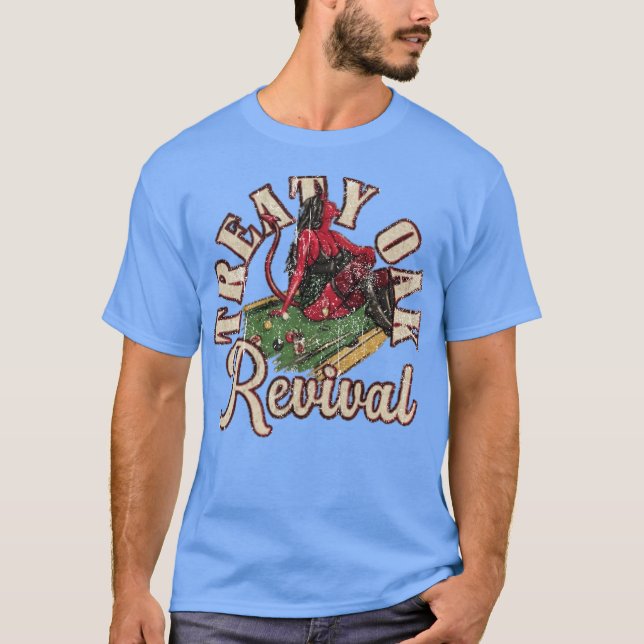 T-shirt Texas Cpuntry Rock Treaty Oak Revival Logo (Devant)