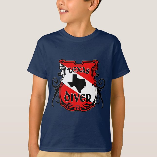 T-shirt Texas Diver (Devant)