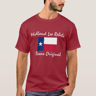 T-shirt Texas-drapeau, rebelles intérieurs de Lee, un