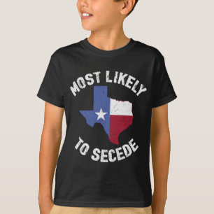 T-shirt Texas Flag Pride - Les plus susceptibles de faire 