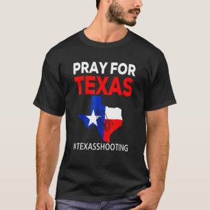 T-shirt Texas Forte Prière Pour Les Étudiants Texas