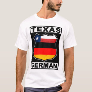 T-shirt Texas German American