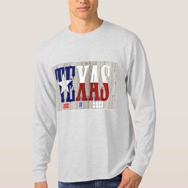 T-SHIRT TEXAS GRATUIT EN 2023 (Devant)