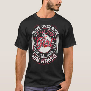 T-shirt Texas Holdem Poker Quote pour une fille de poker