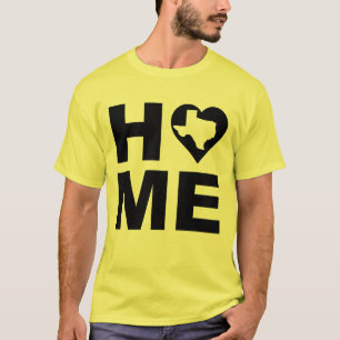 T-Shirt Texas Home Heart State Tees