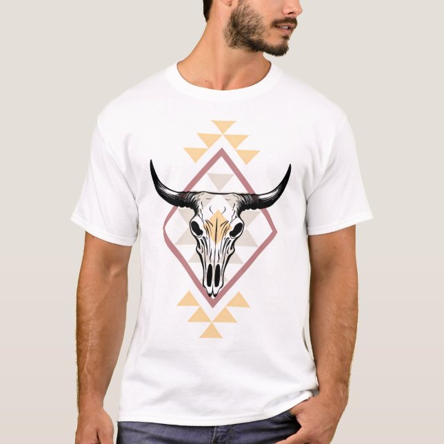 T-shirt Texas Longhorn Réunion (Devant)