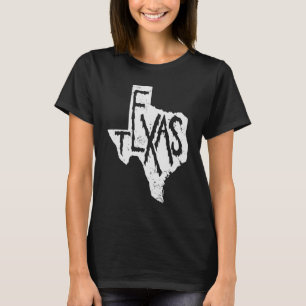 T-shirt Texas Map État des États-Unis