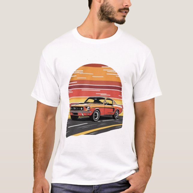 T-shirt Texas Route 66 (Devant)