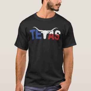 T-shirt Texas Souvenir Howdy Longhorn Texan TX Dallas