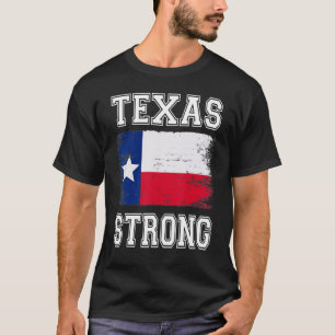 T-shirt Texas Strong Pray For Texas Flag Map