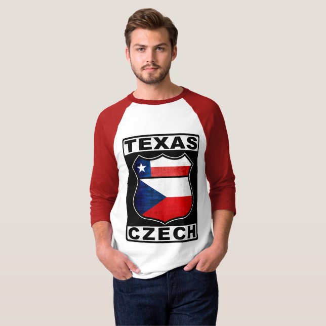 T-shirt Texas Tchèque (Devant entier)