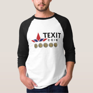 T-shirt TexitCoin Logo Officiel Large Pièces de Puzzle au