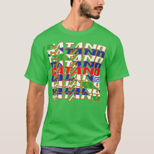 T-shirt Texte Cascade Catano