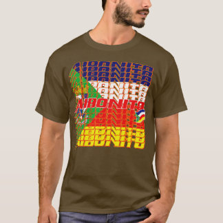 T-shirt Texte Cascade d'Aibonito