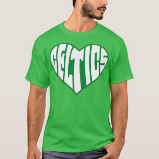 T-shirt Texte de chaîne de basketball de Boston