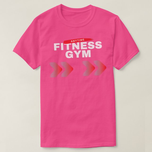 T-shirt Texte de conditionnement en tout temps T (Design devant)