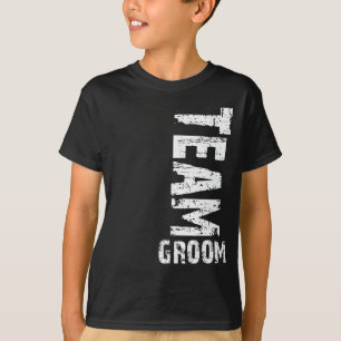 T-shirt Texte de regroupement d'équipe extra grand