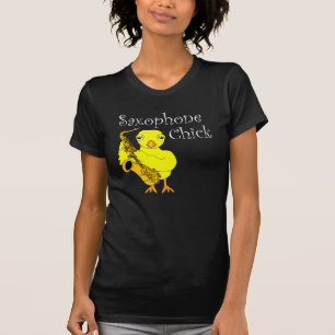 T-shirt Texte de sélection du saxophone