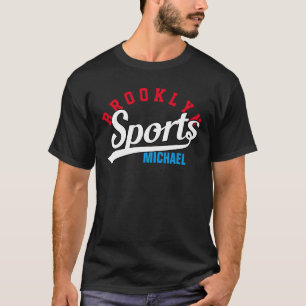 T-shirt Texte Design : SPORTS white + your own text & idea