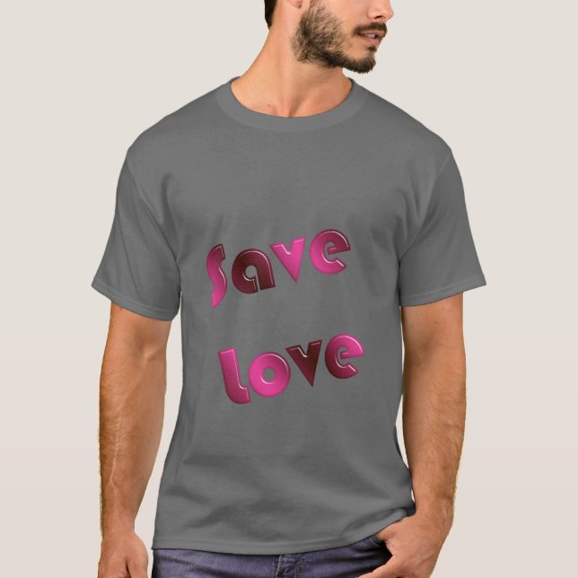T-shirt Texte drôle de gradient (Devant)