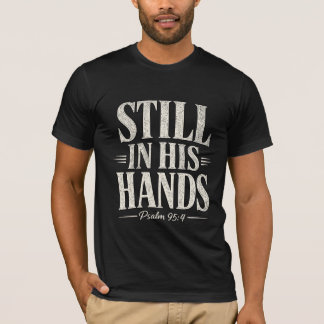 T-Shirt Texte Ivoire Template Encore Dans Ses Main