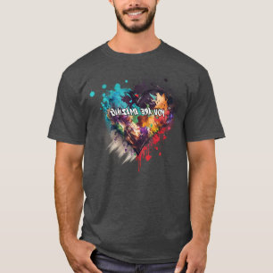 T-shirt Texte miroir - Vous êtes une chemise Extraordinair