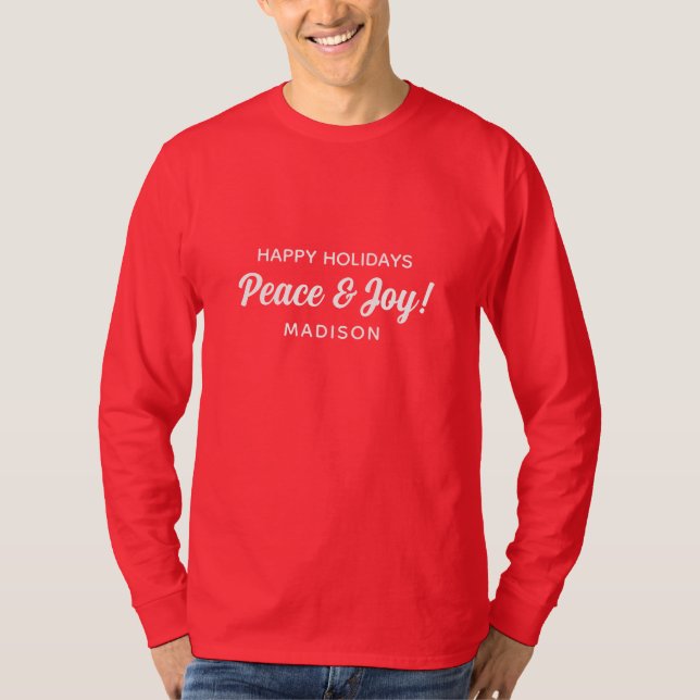 T-shirt Texte personnalisé (Devant)