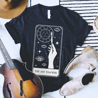 T-shirt texte personnalisé de l'artiste tarot