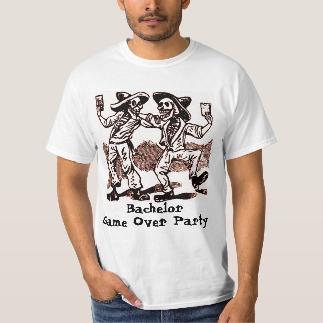T-shirt Texte personnalisé Forever Party (Devant)