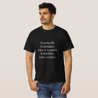 Texte Personnalisé Funny Grandpa Football