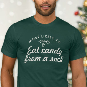 T-shirt Texte personnalisé le plus susceptible d'être Xm