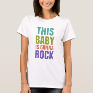T-shirt Texte personnalisé Vêtements de maternité