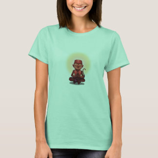 T-shirt Texte personnalisé Zen Monkey