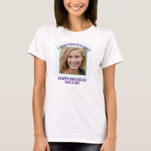 T-shirt Texte photo personnalisé Créez votre propre 40e