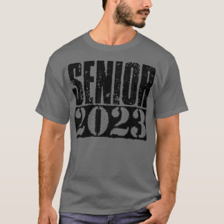 T-shirt Texte Vintage noir senior 2023