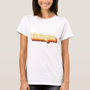 T-shirt Texte Vintage Wilmington Retro